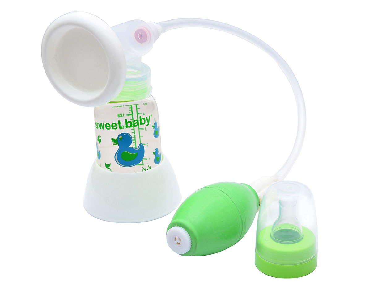 Sweet Baby - Sweet Large Breast Feeding Milk Pump with Baby Bottle 